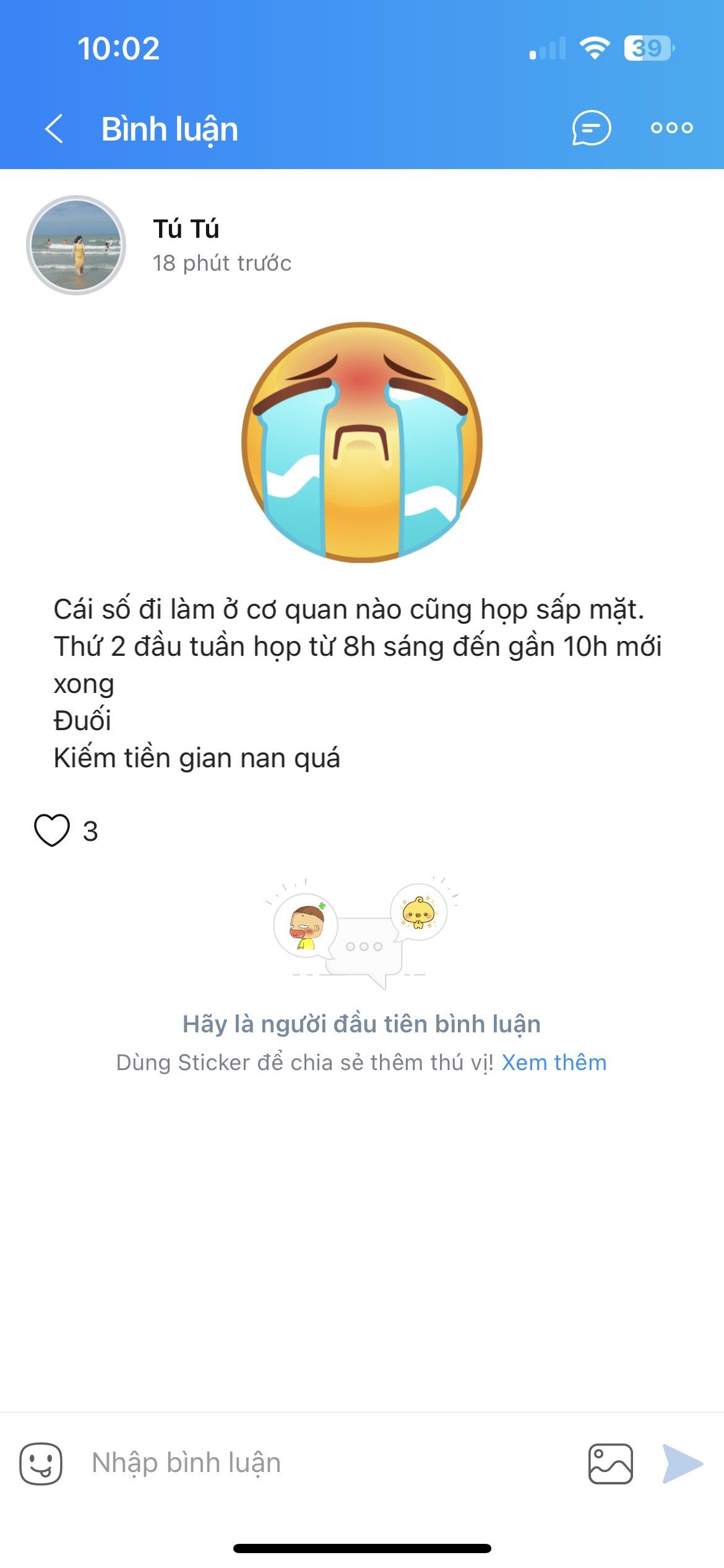 Họp sấp mặt kiếm tiền gian nan quá