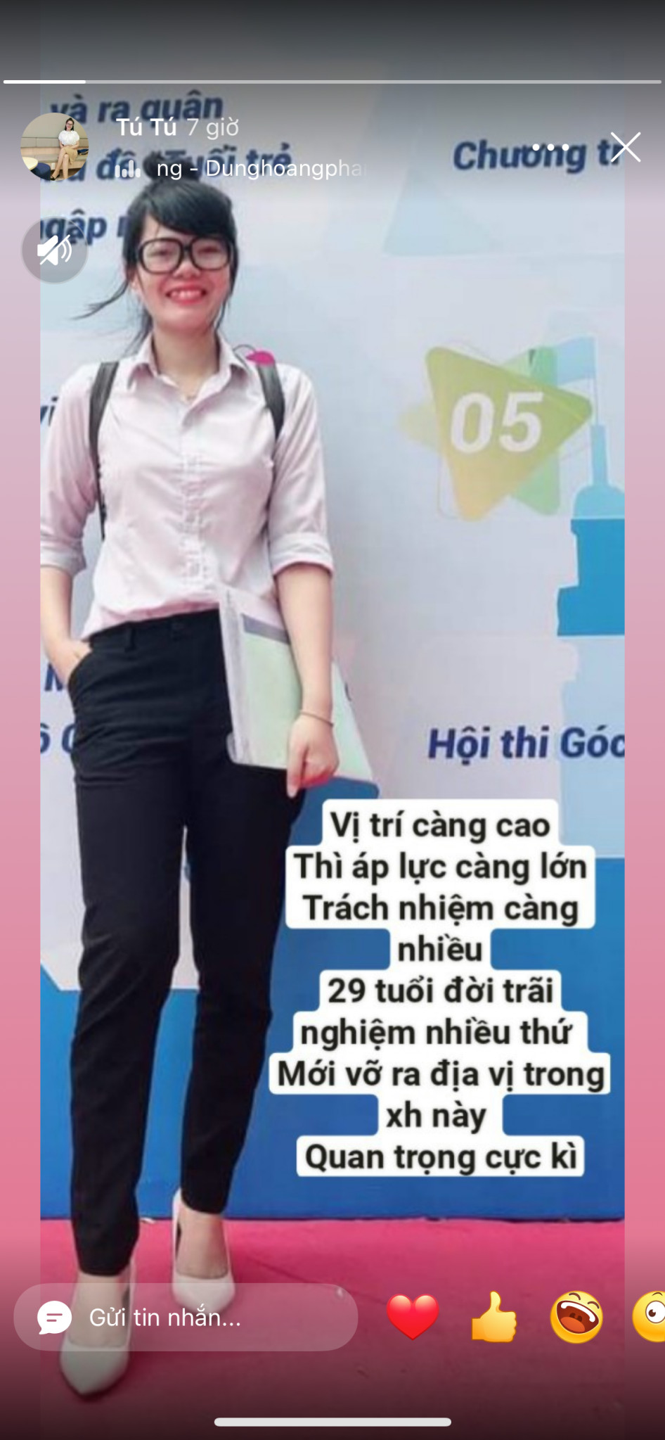 Vị trí càng cao thì áp lực càng lớn