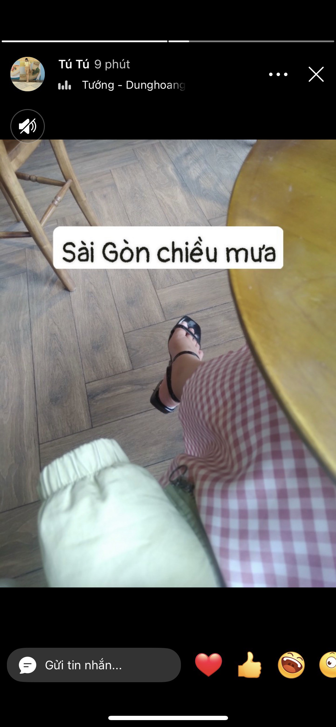 Sài gòn chiều mưa