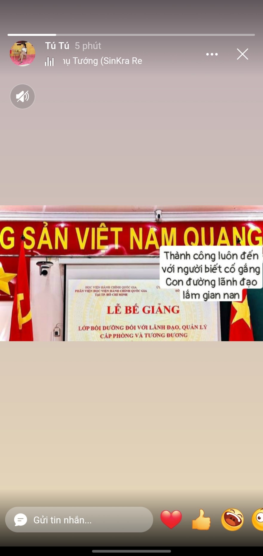 Con đường lãnh đạo lắm gian nan