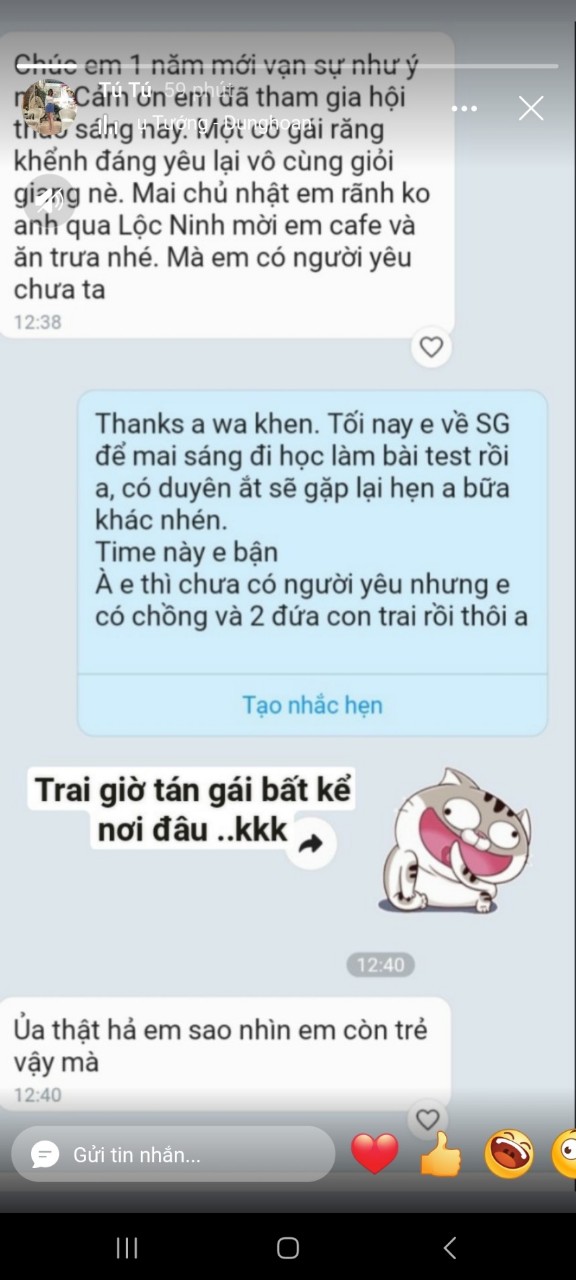 Trai giờ tán gái bất kể nơi đâu