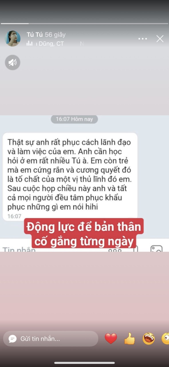 Động lực để bản thân cố gắng từng ngày