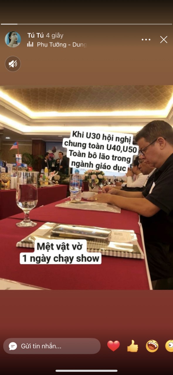 Mệt vật vờ 1 ngày chạy show