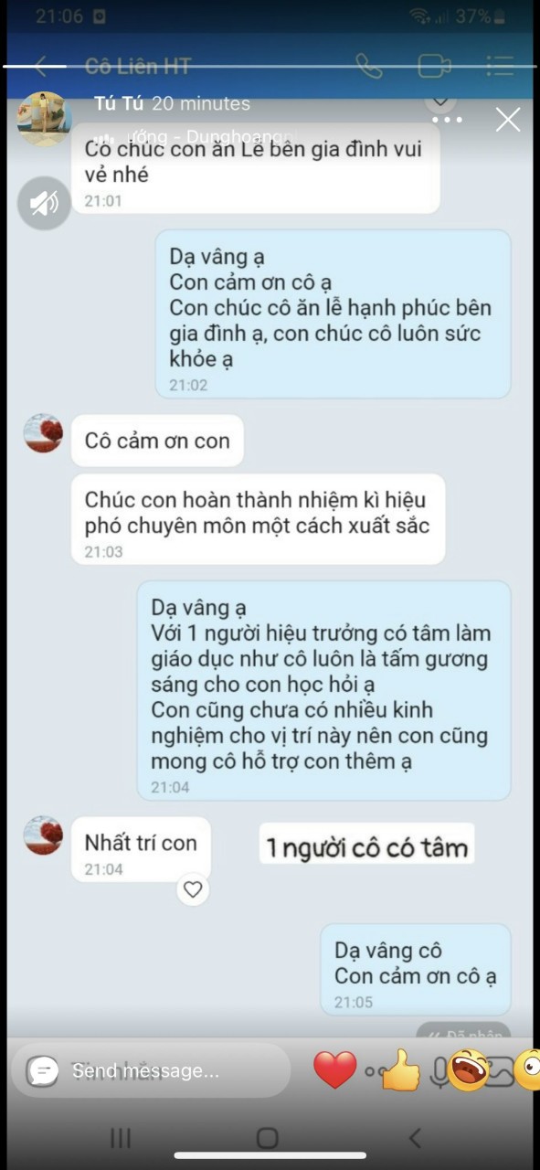 Một người cô có tâm