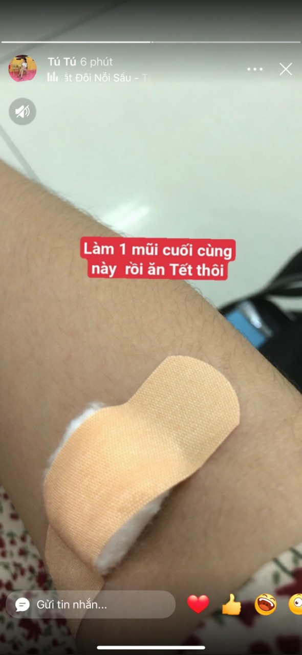 Chích thêm mũi nữa rồi về ăn tết