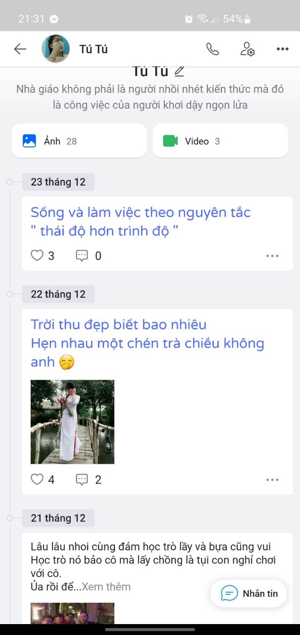 Sống và làm việc theo nguyên tắc