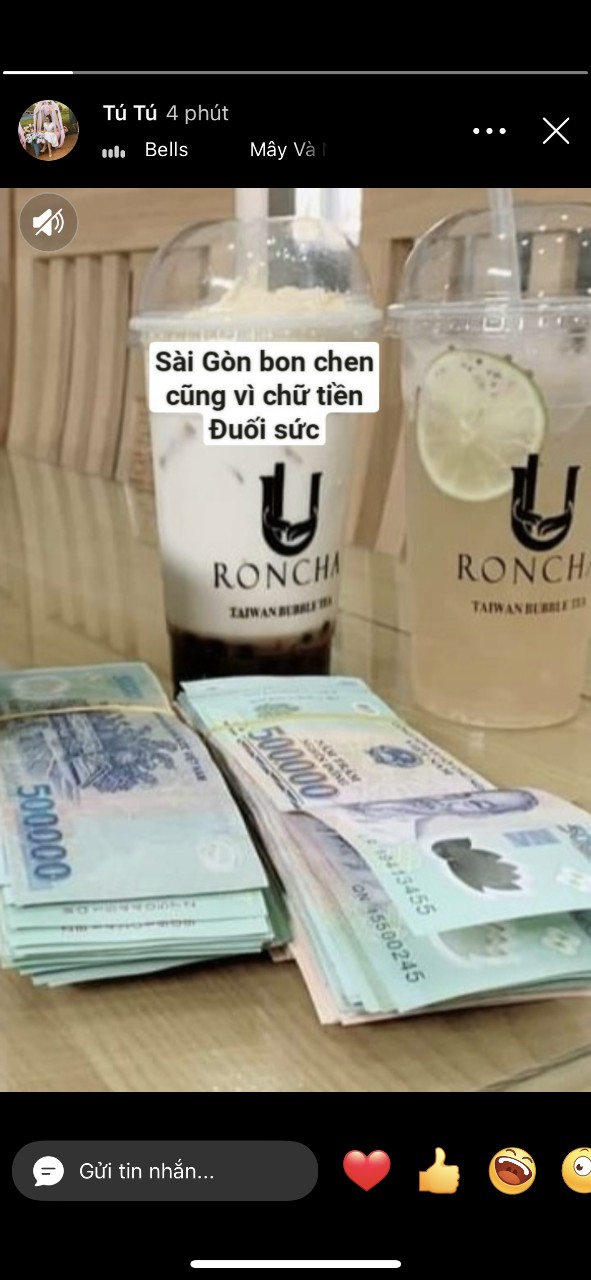 Sài gòn bon chen cũng vì chữ tiền đuối quá…